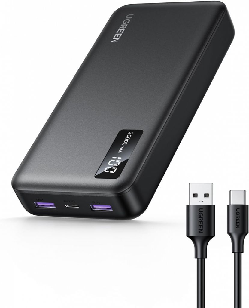 Lader til Powerbanker 10 000–20 000 mAh 338266