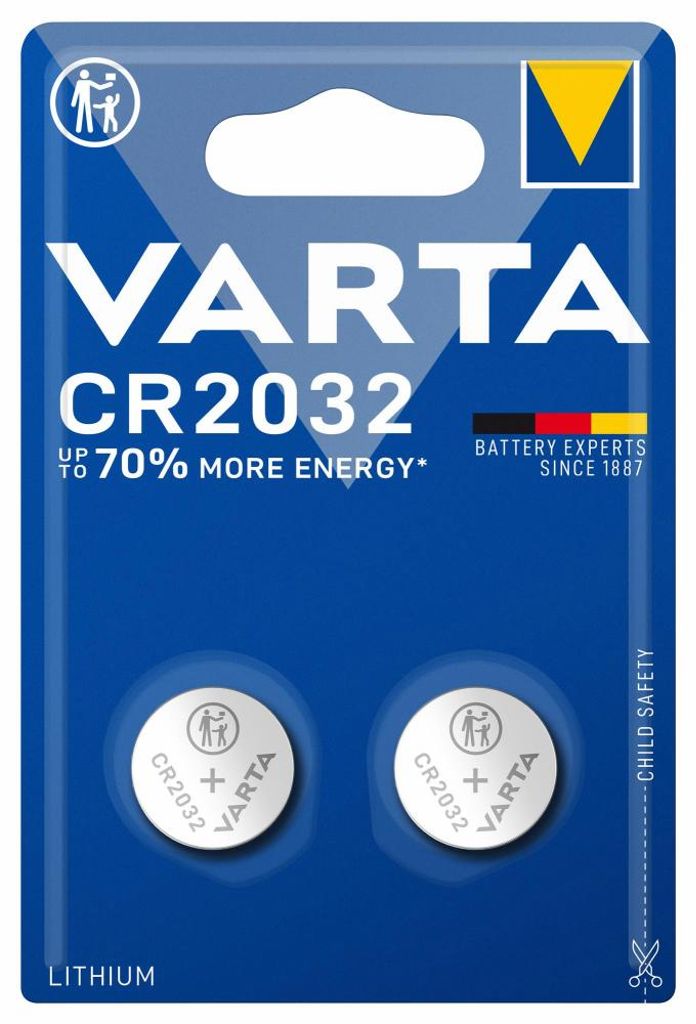 Batteri til CR2032 6032101402