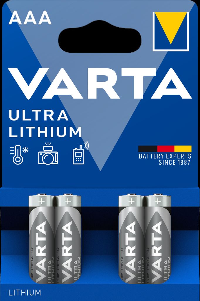 Batteri til AAA_LITH_VAR