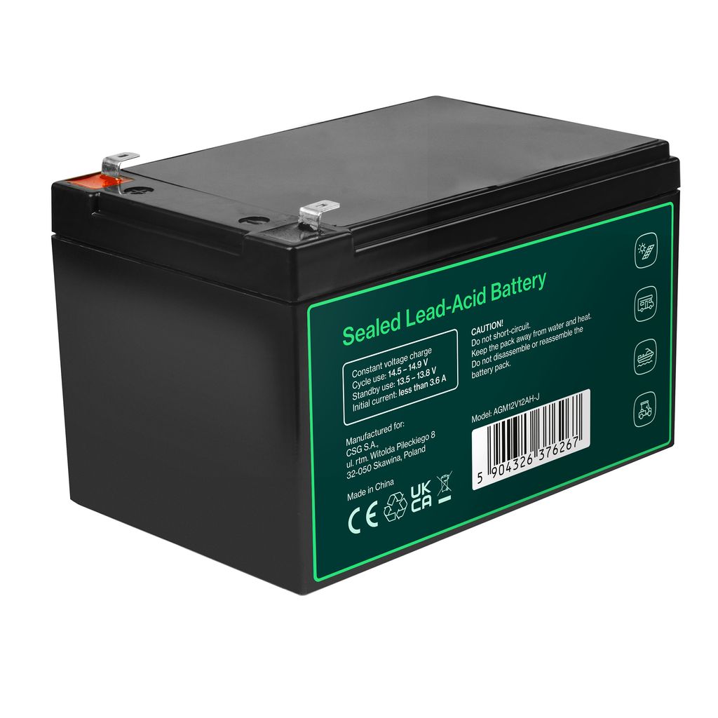 Batteri til AGM12V12AH-J