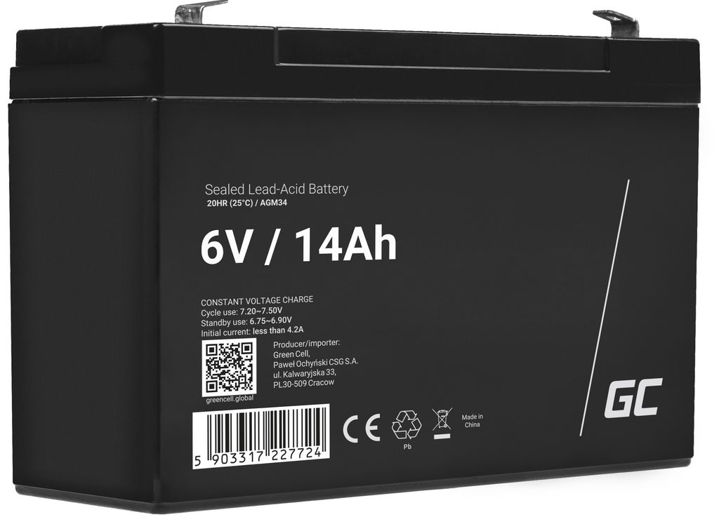 Batteri til AGM34