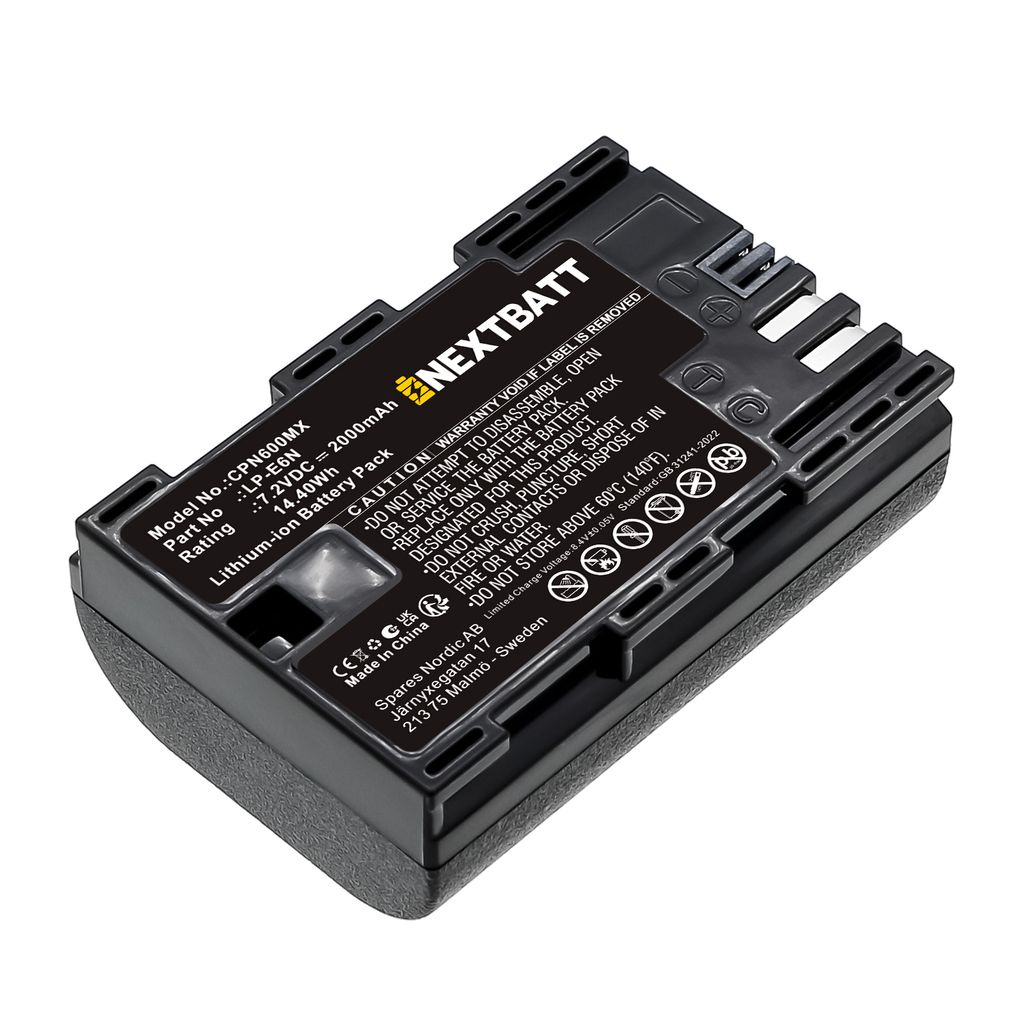 Batteri til Canon CB38