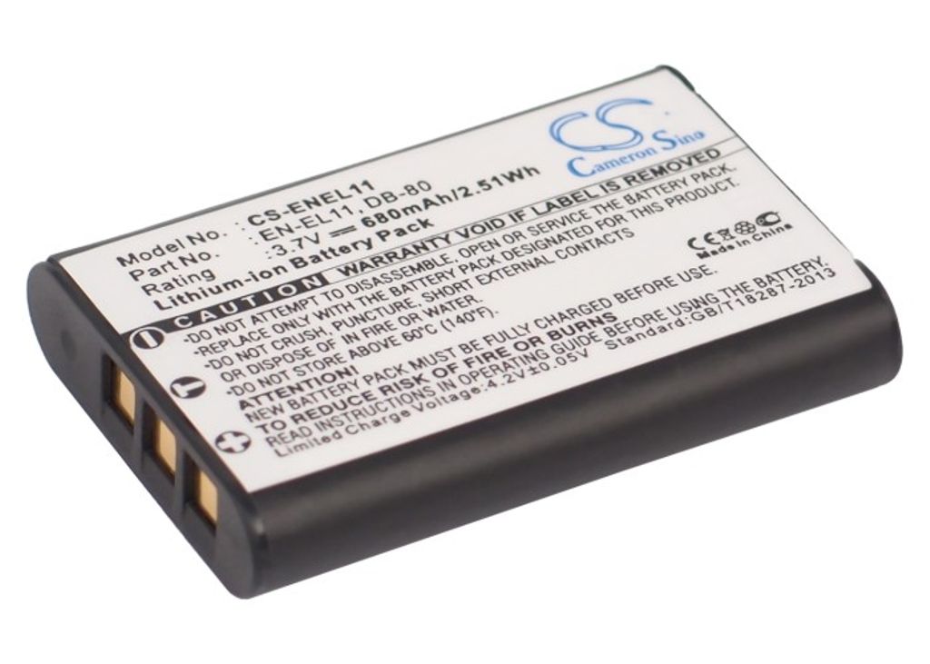 Batteri til NiKon EN-EL11