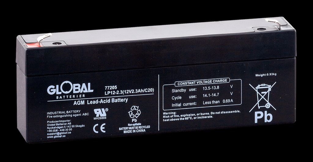 Batteri til Bly GL77205