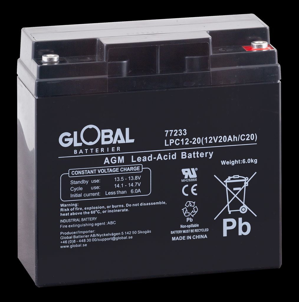 Batteri til Golfvogn GL77233_1