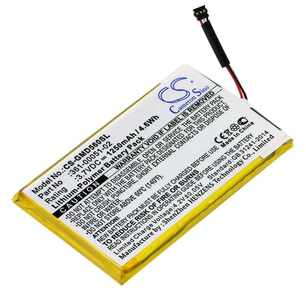 Batteri til Garmin GPS_GMD560SL