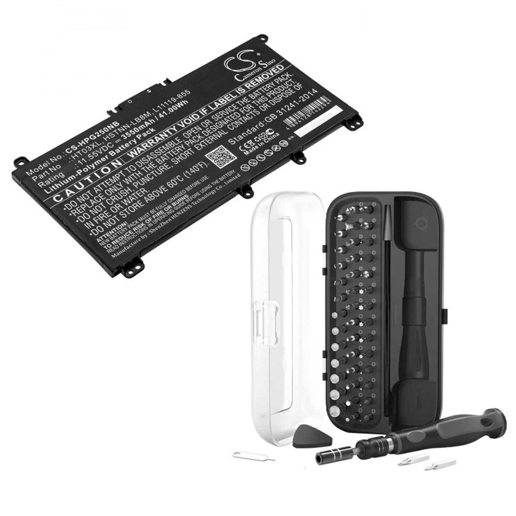 Batteri til HP (Hewlett Packard) HPG250NB_RKIT