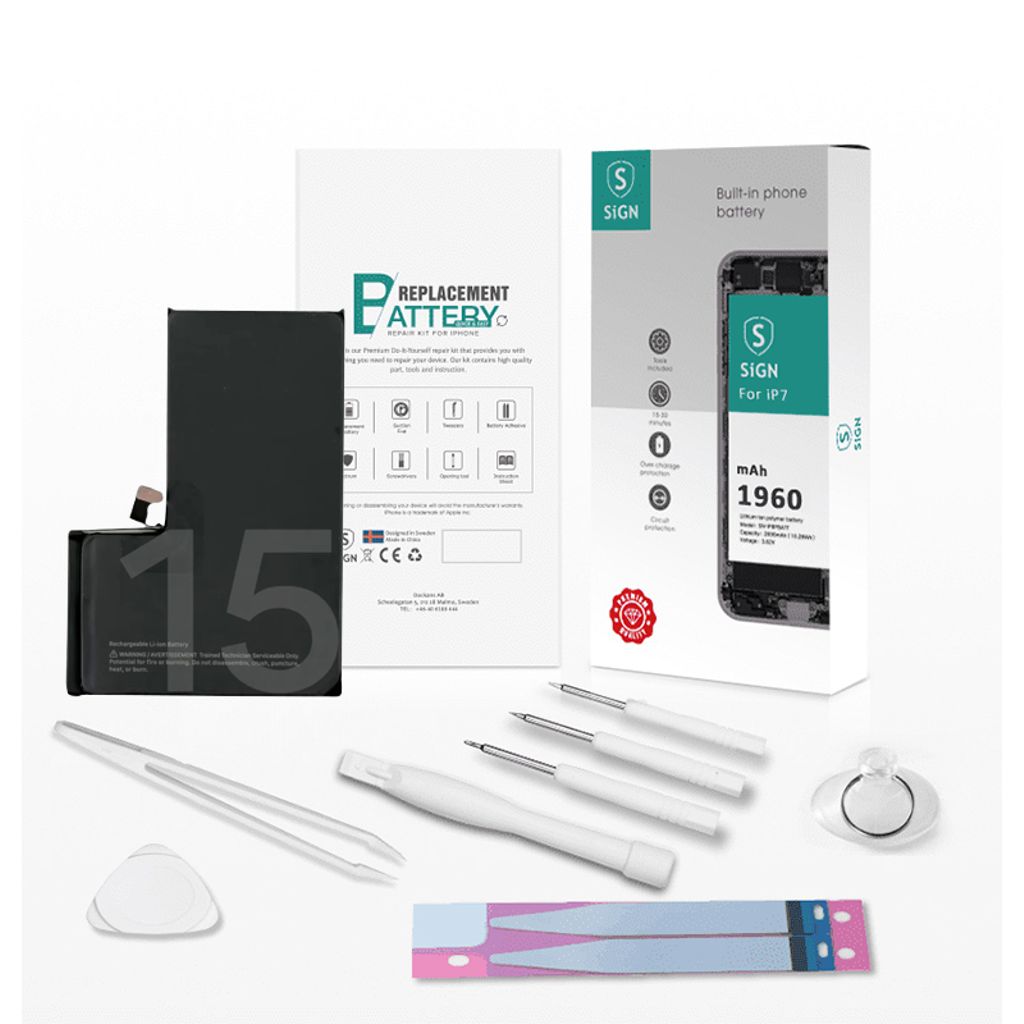 Batteri til iPhone SN-IP15BATT