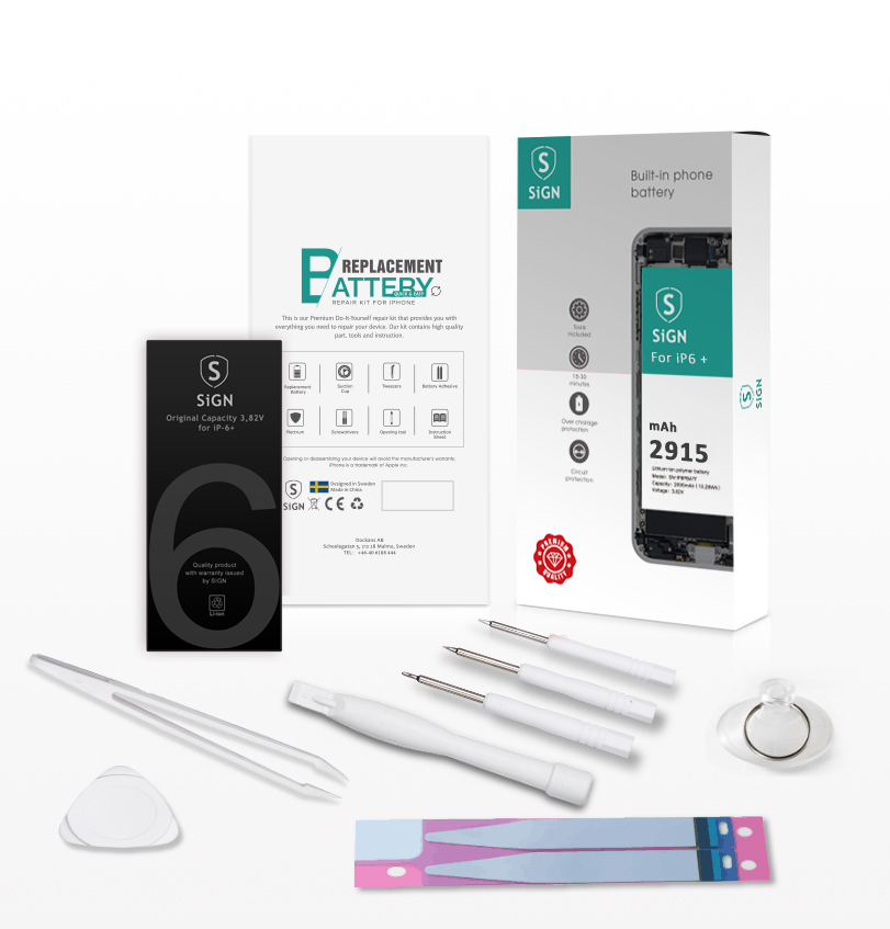 Batteri til iPhone SN-IP6PBATT