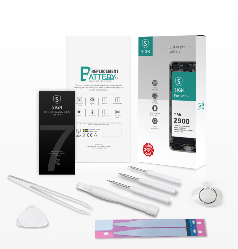 Batteri til iPhone SN-IP7PBATT