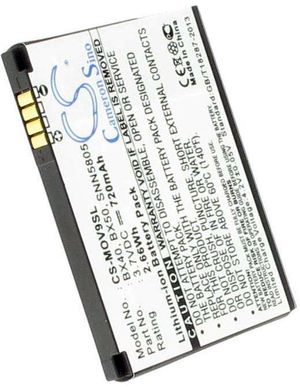 Batteri til Motorola SNN5805A