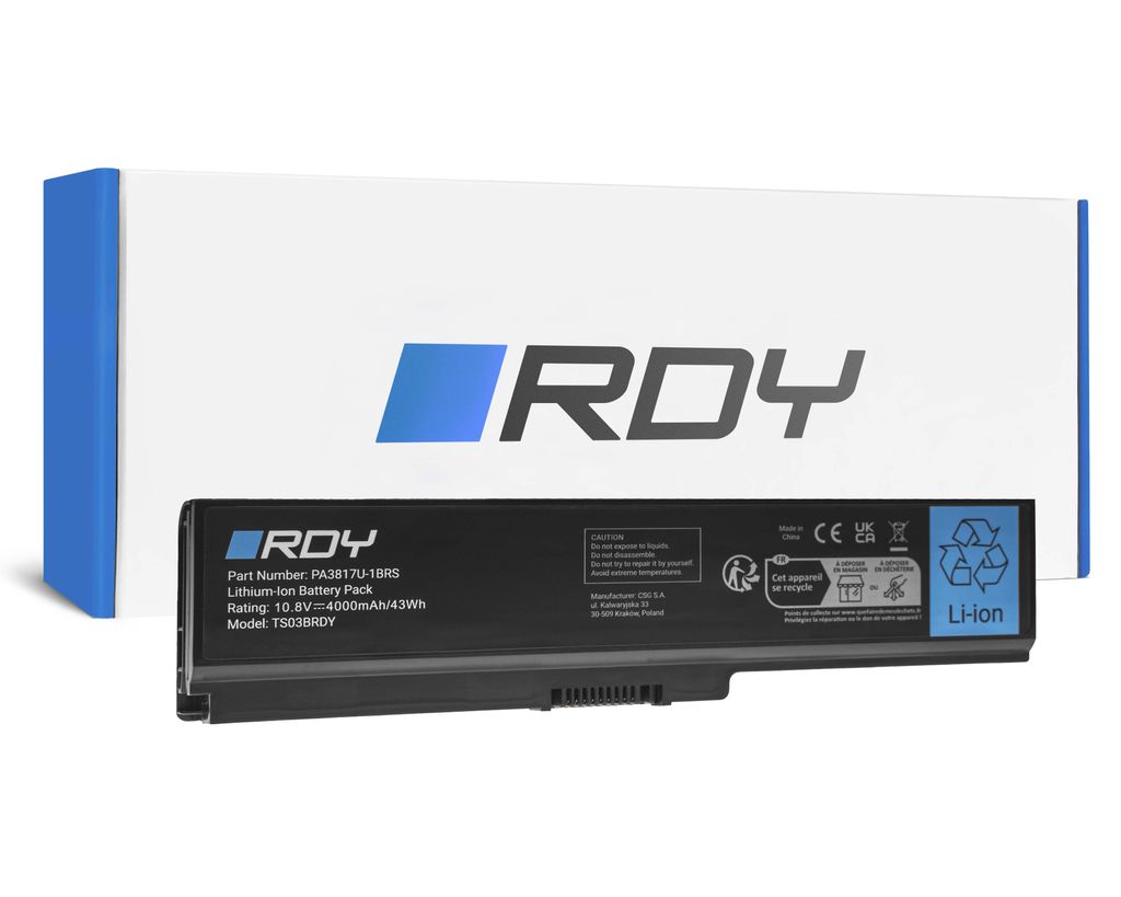 Batteri til Toshiba TS03BRDY