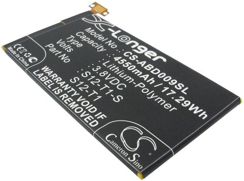 Batteri til Amazon S12-T1-S,S12-T1,58-000043,S12-T1-L,MNHSNY133711TM,26S1004-A 4550 mAh