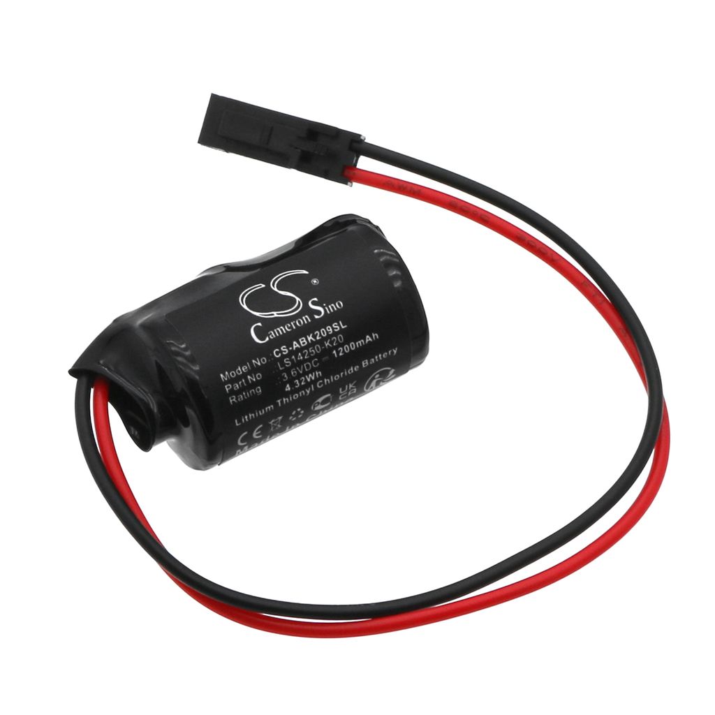 Batteri til Allen Bradley LS14250-K20,2090-DA-BAT2 1200 mAh