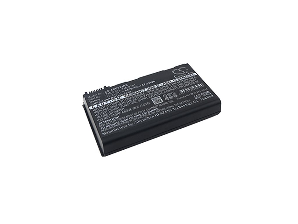 Batteri til Acer TM00741,TM00751,AK.006BT.018,BT.00603.029,BT.00603.043,BT.00604.015,BT.00604.026,BT.00605.014,BT.006 4400 mAh
