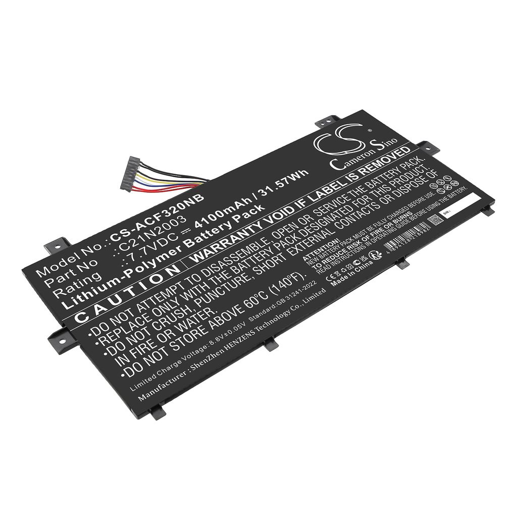 Batteri til Asus 0B200-03800100,C21N2003 4100 mAh