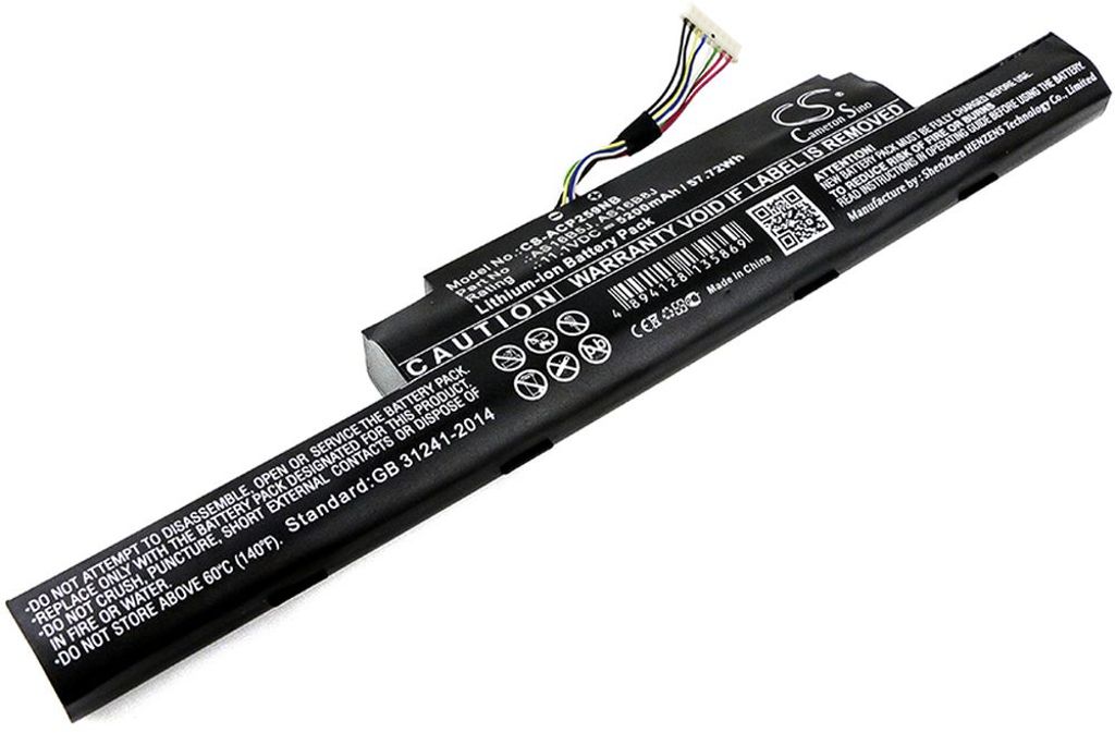 Batteri til Acer AS16B5J,AS16B8J,KT.0060G.001 5200 mAh