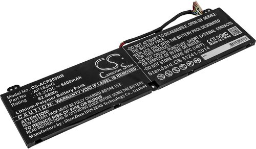 Batteri til Acer AP18JHQ,KT.00408.001 5400 mAh