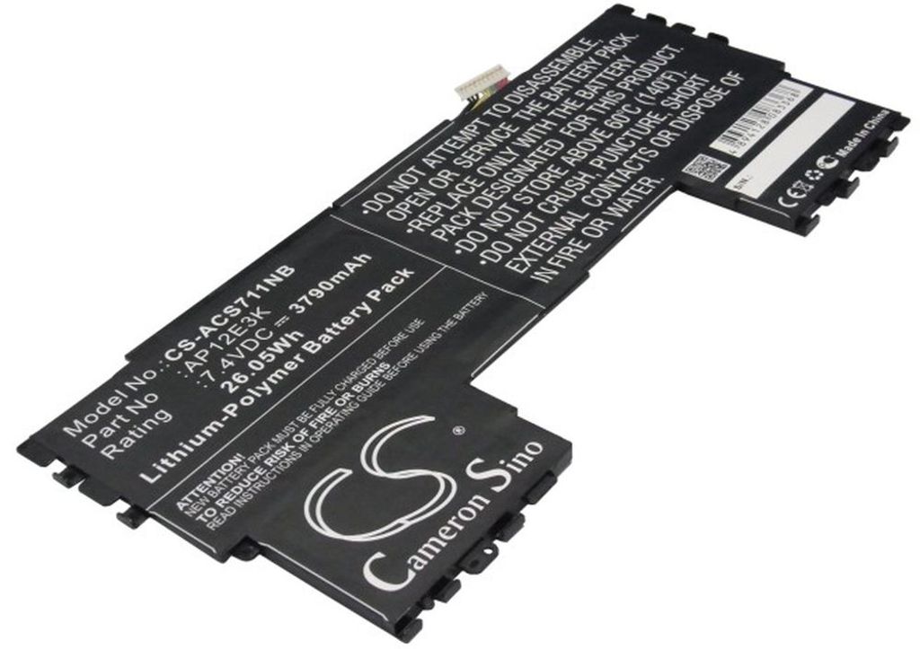 Batteri til Acer AP12E3K 3790 mAh