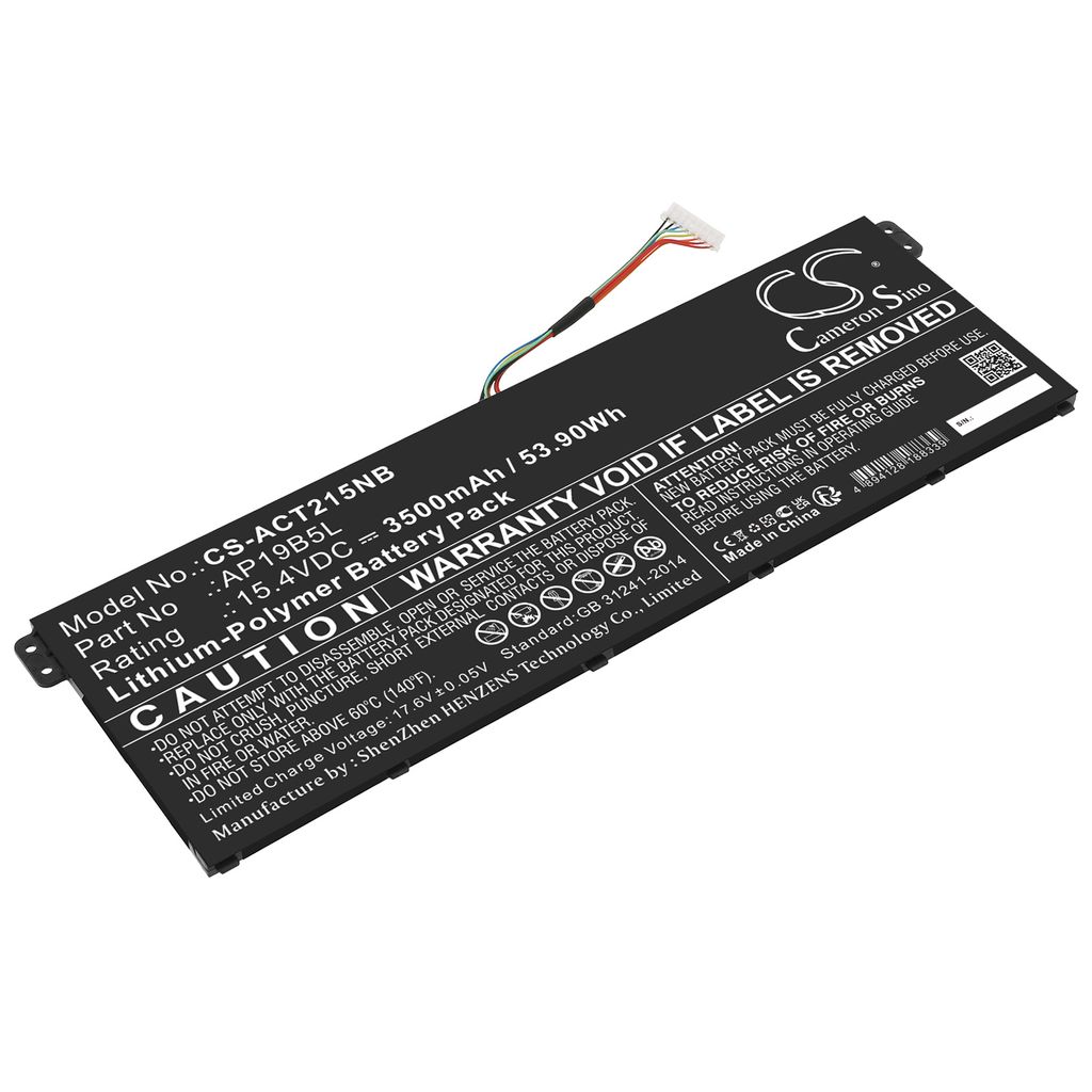 Batteri til Acer AP19B5L,KT00405010 3500 mAh