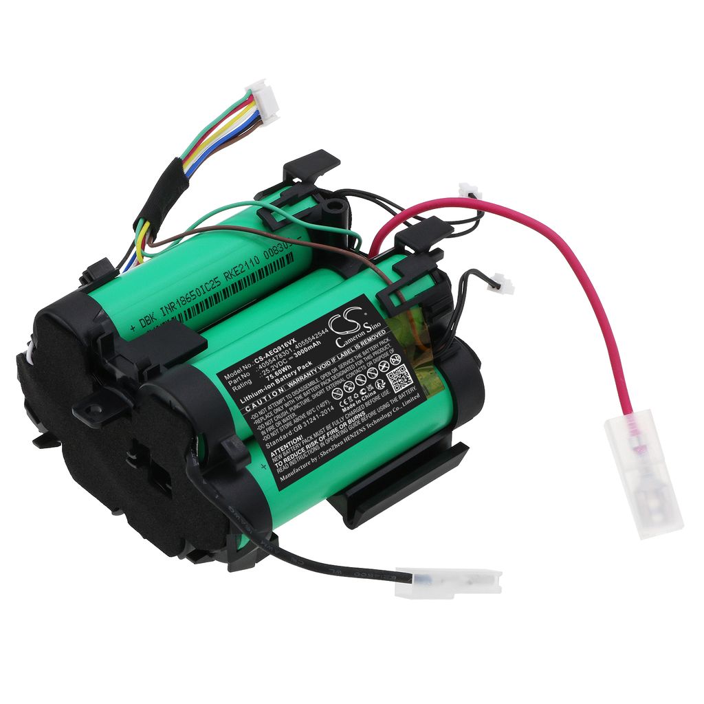 Batteri til Electrolux 4055478301,4055542544 3000 mAh