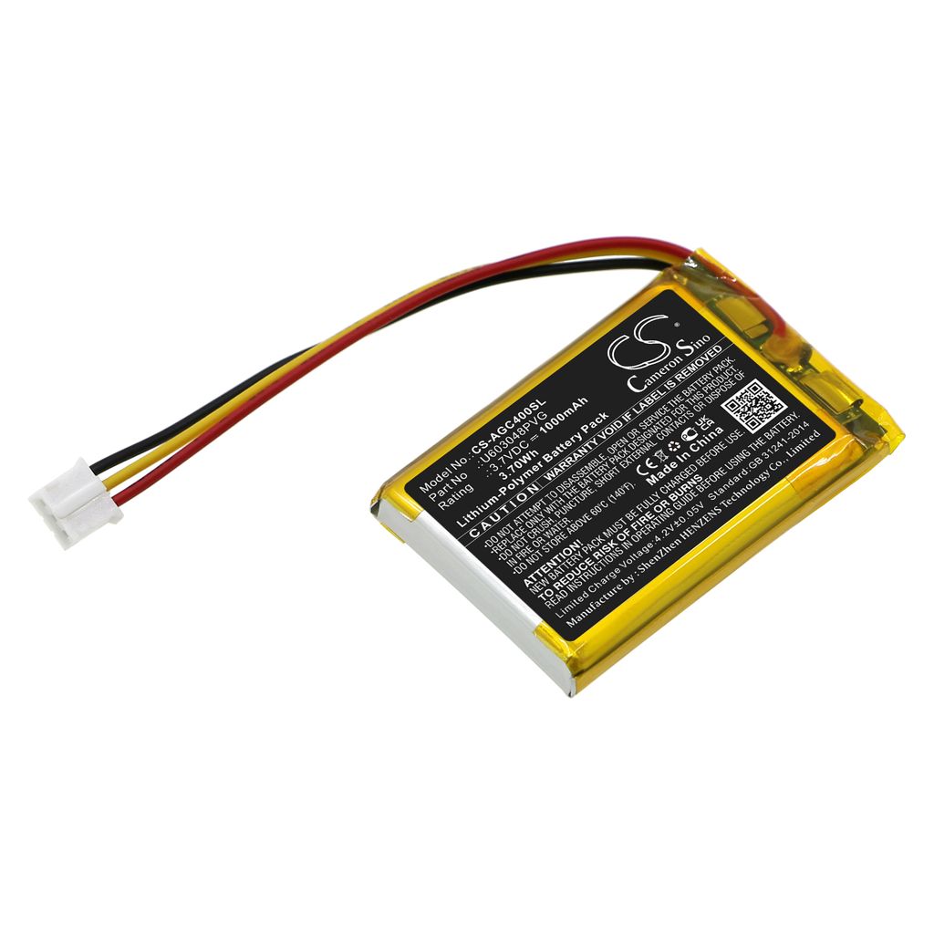 Batteri til Astro U603048PVG 1000 mAh