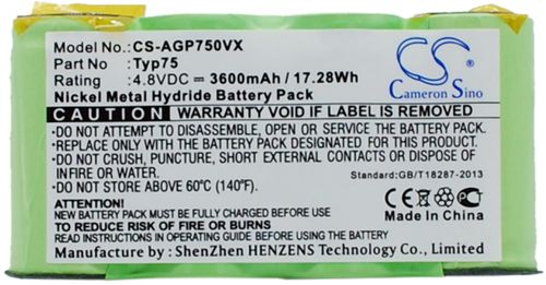 Batteri til AEG Typ75 3600 mAh