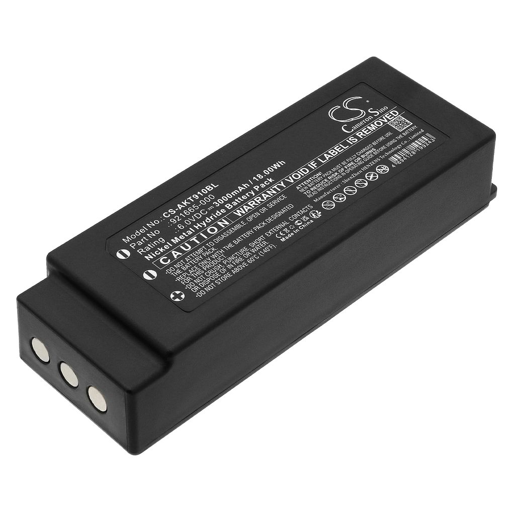 Batteri til Akerstroms 921665-000 3000 mAh