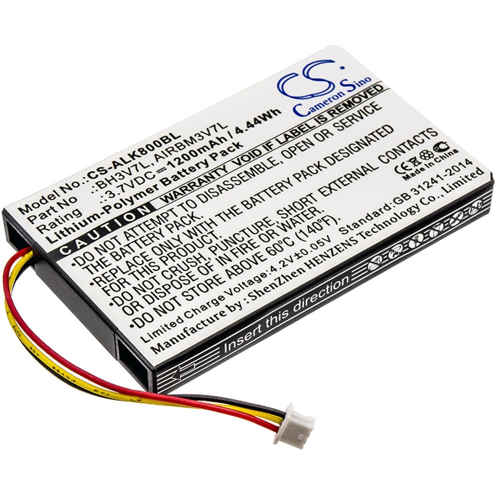 Batteri til Autec BH3V7L,AIRBM3V7L,DM3V7L 1200 mAh