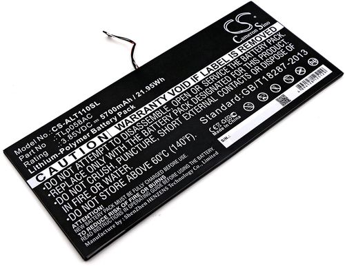 Batteri til Alcatel TLp058AC 5700 mAh