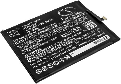Batteri til Alcatel TLP040M7,TLP040M1 3900 mAh