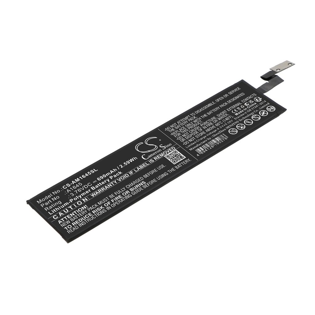 Batteri til Apple 210000004542, A1645,A1645 690 mAh