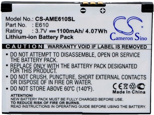 Batteri til AMOI E610 1100 mAh