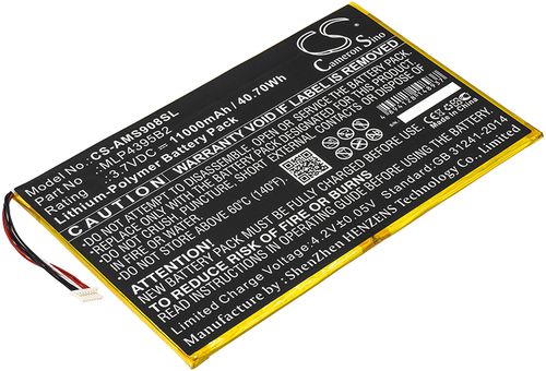 Batteri til Autel MLP4395B2,MLP4795117-2P 11000 mAh