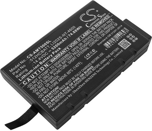 Batteri til Anritsu 512HCBATT,LI202S-NT-4600,LI202S-NT-46A 5200 mAh
