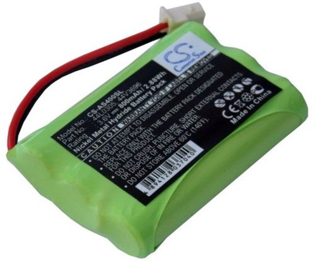 Batteri til IBM 44L0305,44L0302,21H5072,34L5388,21H8979,44L0308,3N-250AAA 800 mAh