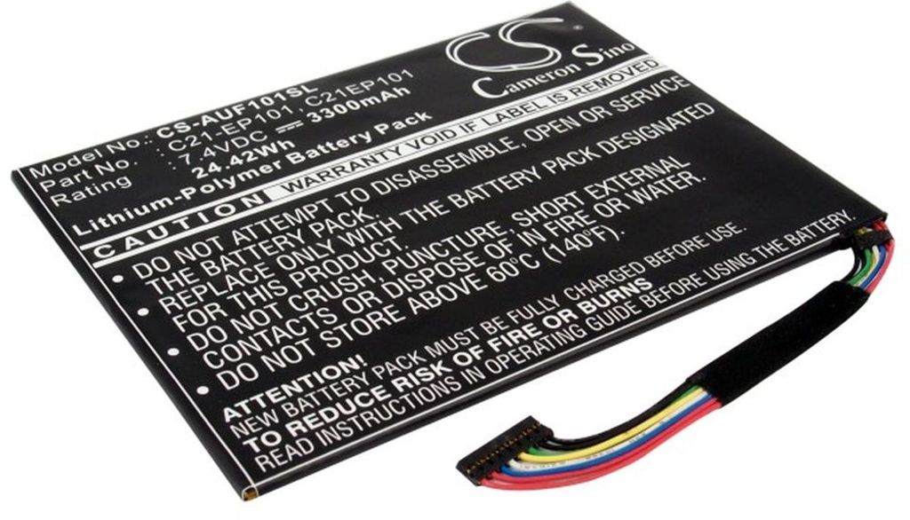 Batteri til Asus C21-EP101,C21EP101,C22-EP101 3300 mAh