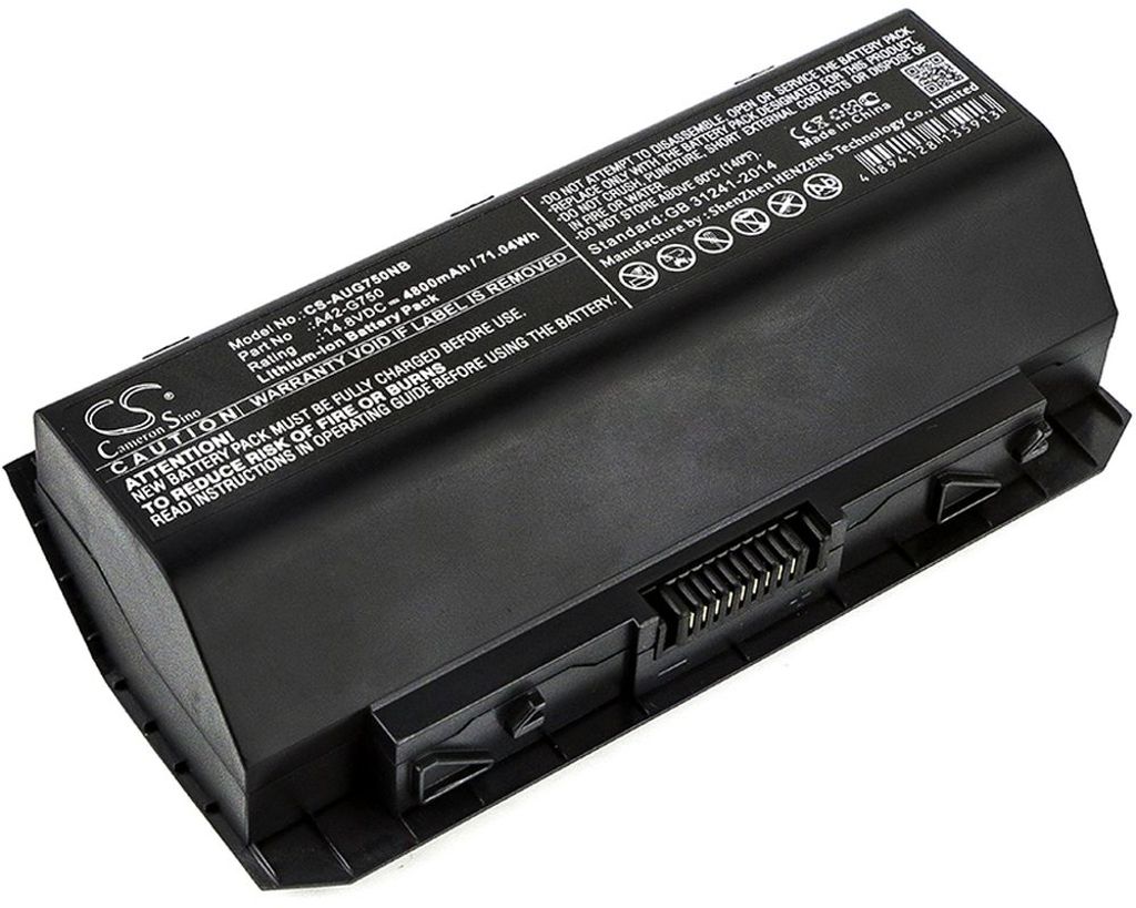 Batteri til Asus A42-G750 4800 mAh