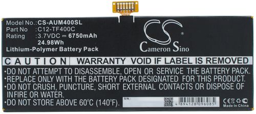 Batteri til Asus C12-TF400C 6750 mAh