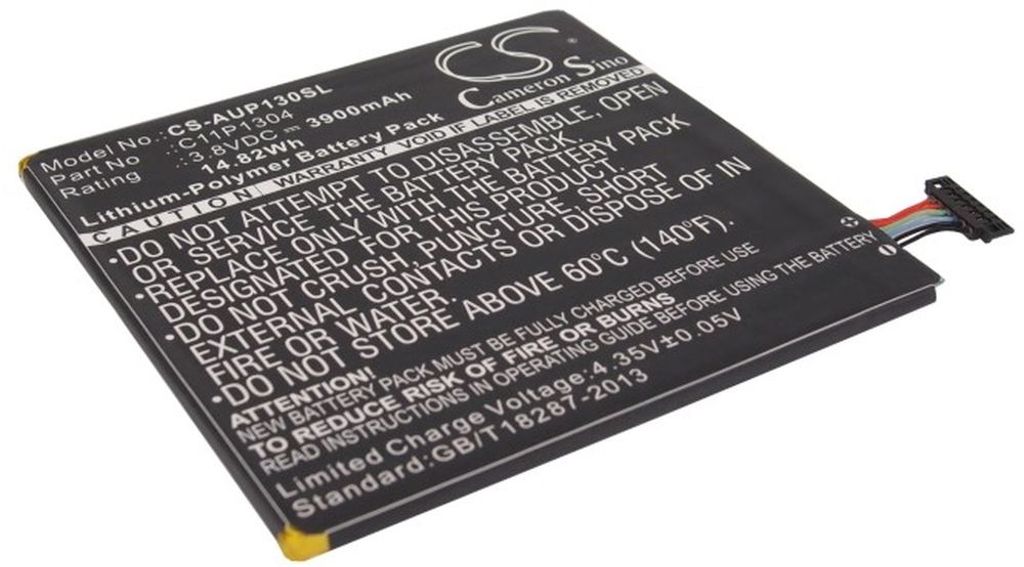 Batteri til Asus C11P1304,C11Pn51,C11PN9H,C11P1326,0B200-00800000 3900 mAh