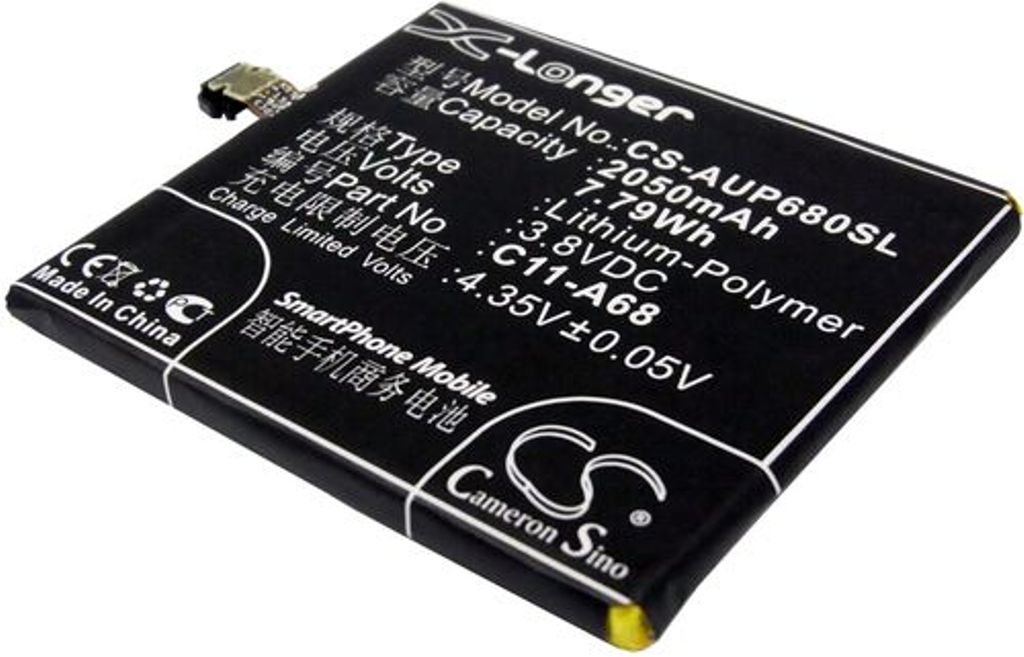 Batteri til Asus C11-A68 2050 mAh