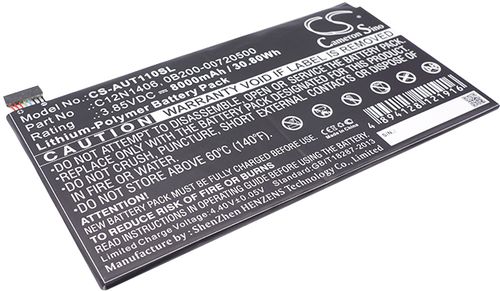 Batteri til Asus C12N1406,0B200-00720500 8000 mAh