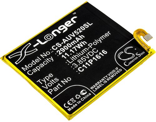 Batteri til Asus C11P1616,0B200-02480000 2900 mAh