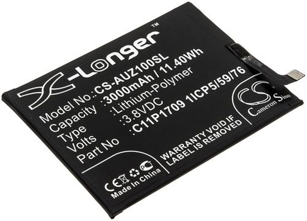 Batteri til Asus C11P1709 1ICP5/59/76 3000 mAh