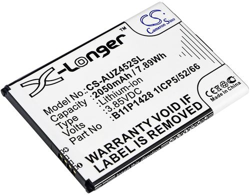 Batteri til Asus B11P1428 1ICP5/52/66,0B200-01910000,0B200-01910200 2050 mAh