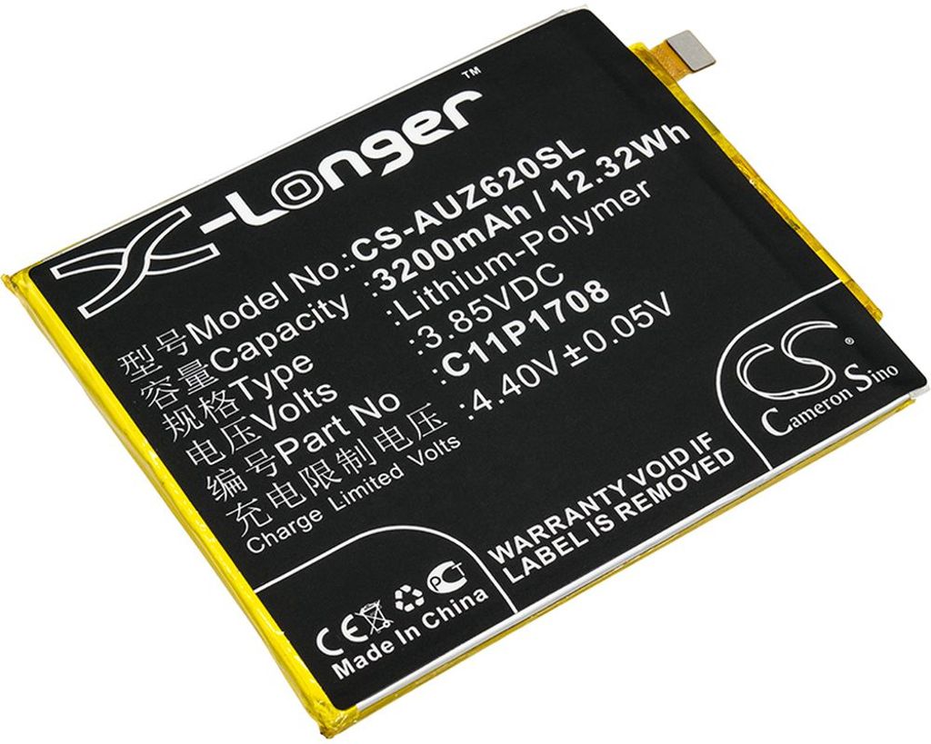Batteri til Asus 0B200-02890100,C11P1708 (1ICP4/66/75) 3200 mAh