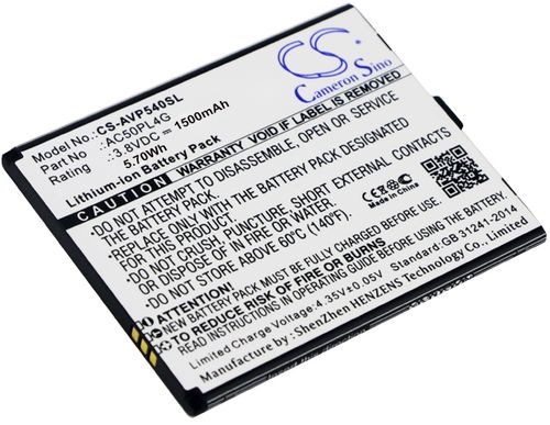 Batteri til Archos AC50PL4G 1500 mAh