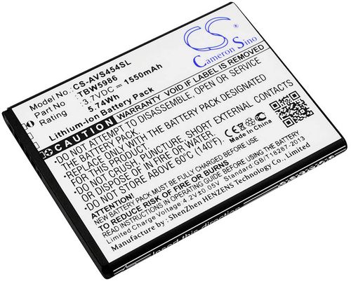 Batteri til Archos TBW5986,AC300CA 1550 mAh