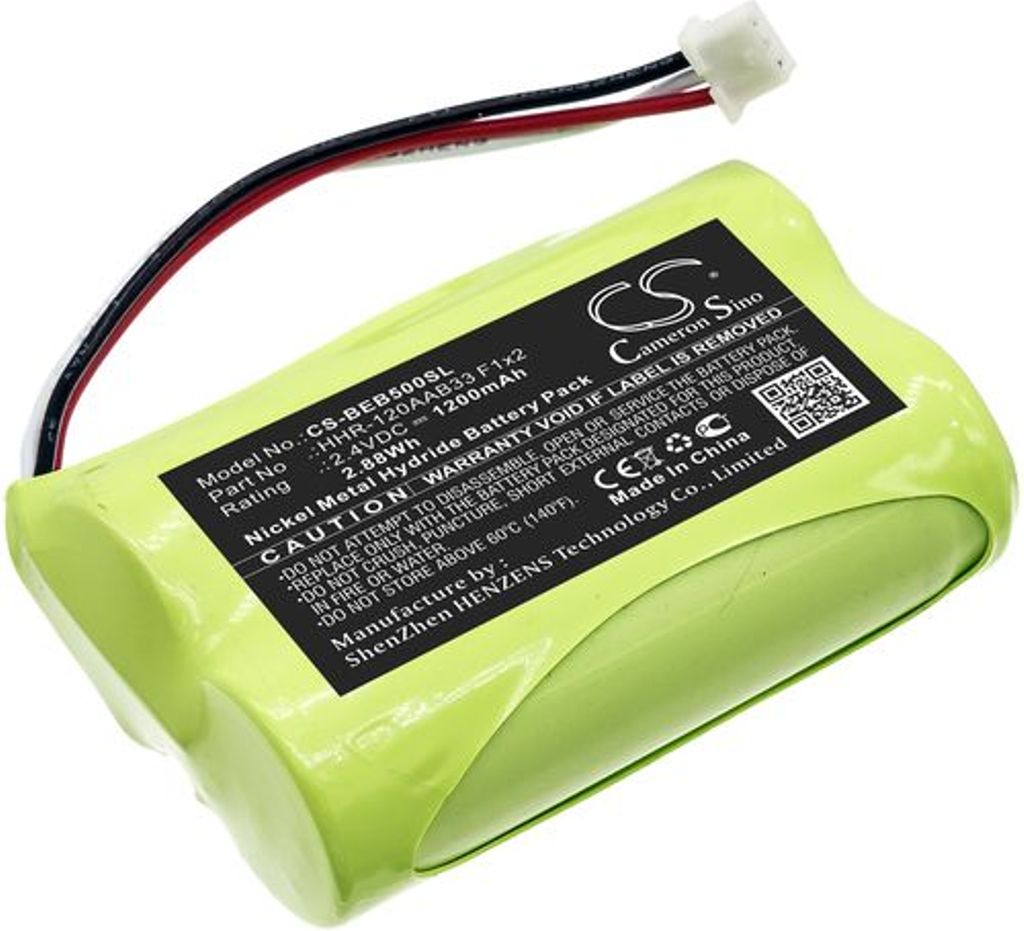 Batteri til Bang & Olufsen HHR-120AAB33 F1x2 1200 mAh