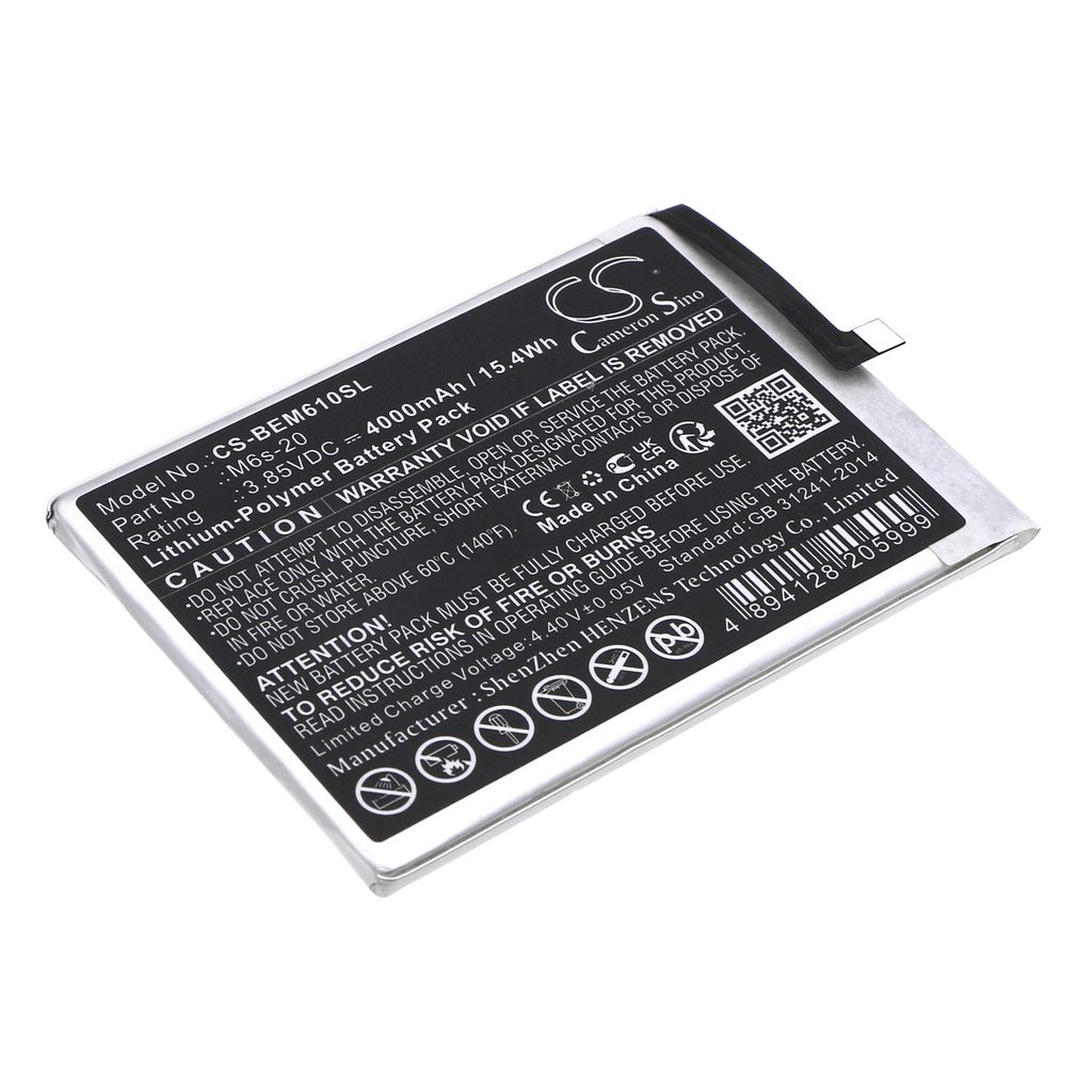 Batteri til Bea-fon M6s-20 4000 mAh